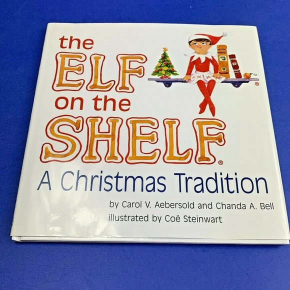 The Elf on the Shelf Book A Christmas Tradition Carol Aebersold Hardcover DJ - Picture 1 of 10